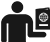 immigrant passport citizenship icon